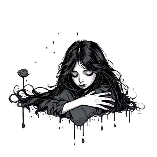 I bled in the arms of a girl I'd barely met tattoo design idea