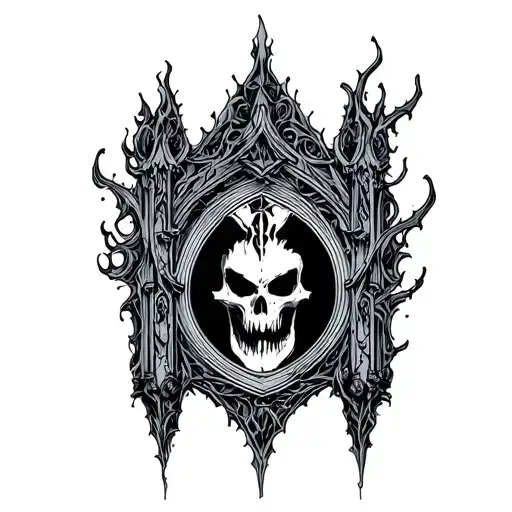 Gates Of Hell tattoo design idea