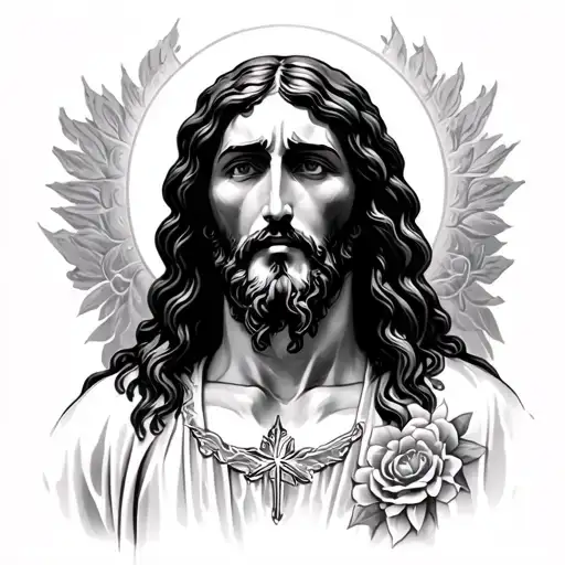 Jesus wept tattoo design idea