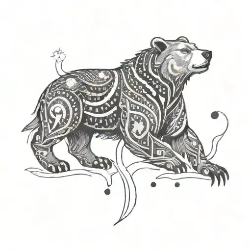 Ursa Major tattoo design idea