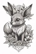 eevee tattoo design idea