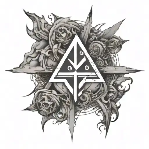 Linkin Park album cover tattoo design idea