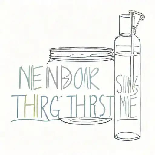 sing about me, im dying of thirst kendrick lamar tattoo design idea