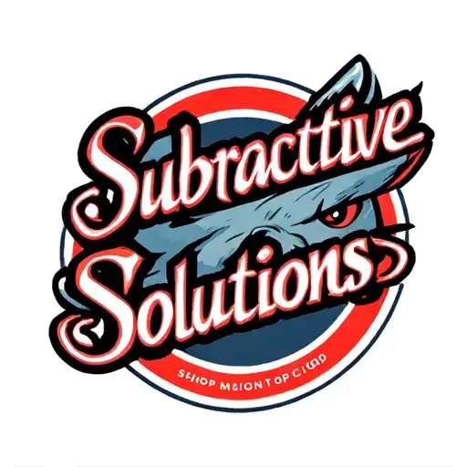 "Subtractive Solutions" "Subtractive Solutions" Shop Logo tattoo design idea