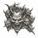 demons trapped  tattoo design idea