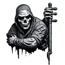 Prison tattoo design idea