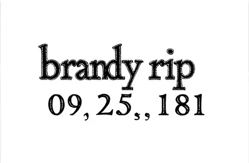 " brandy 
rip 09,25,1981" tattoo design idea