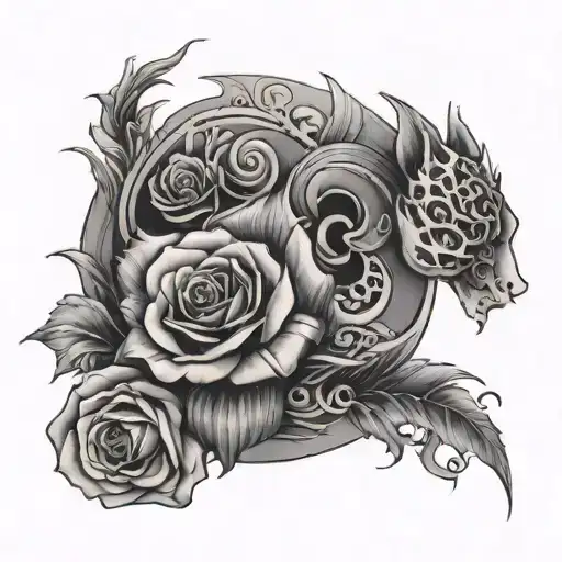 rich risk tattoo tattoo design idea