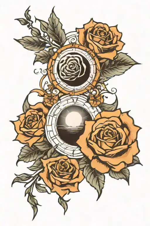 3/10/2010 "how could he know this new dawn's light would change his life forever.  rose tattoo design idea