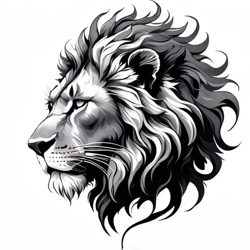 Leo Gemini Aquarius combined tattoo design idea