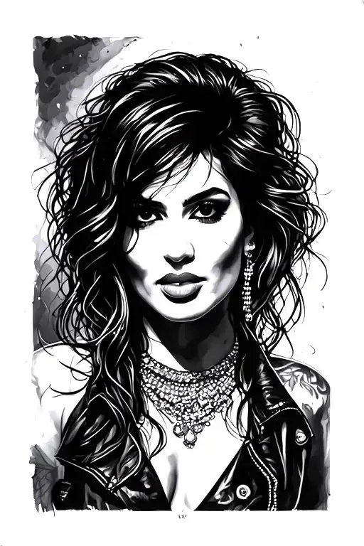 amy winehouse tattoo design idea