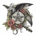 Supernatural tattoo design idea
