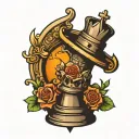 king chess piece tattoo design idea