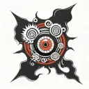 Naruto sage eye sasuke mangekyou sharingan eye madara tattoo design idea