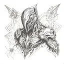 Warframe tattoo design idea
