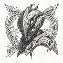 Warframe tattoo design idea