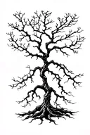 Poison Tree tattoo design idea