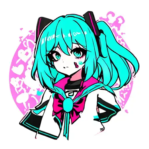 SUSIE FROM DELTARUNE tattoo design idea