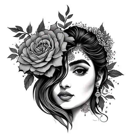 Vikas & Nidhi tattoo design idea