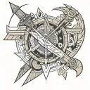 destiny 2 hunter mark tattoo design idea