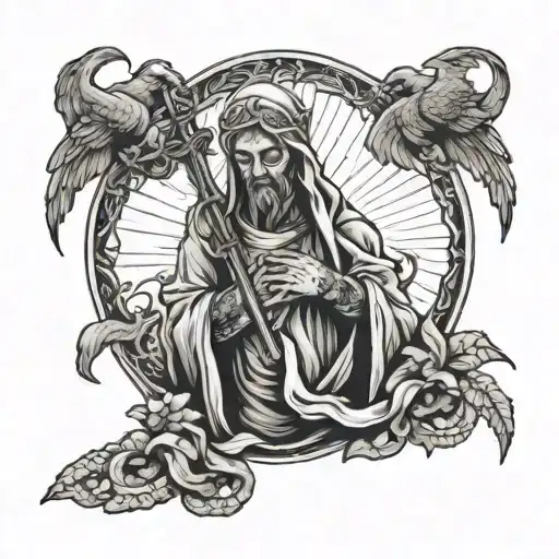 hard fought hallelujah  tattoo design idea