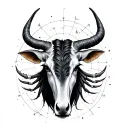 taurus Aquarius scorpio constellation tattoo design idea