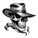 Outlaw tattoo design idea