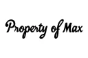 "Property of Max" tattoo design idea