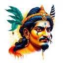 shiv ji tattoo design idea