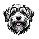 Cockapoo tattoo design idea