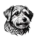 Cockapoo tattoo design idea