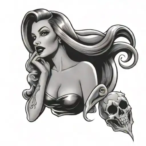 Jessica Rabbit tattoo design idea