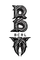 letters BCSRL tattoo design idea