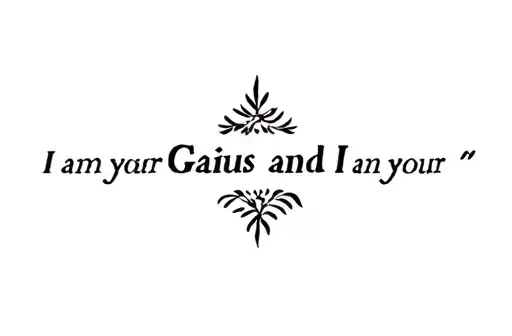 "I am your Gaius and I am your Gaia" tattoo design idea