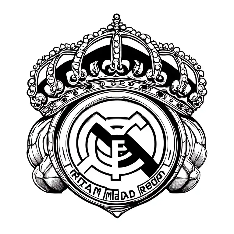 real madrid name tattoo tattoo design idea