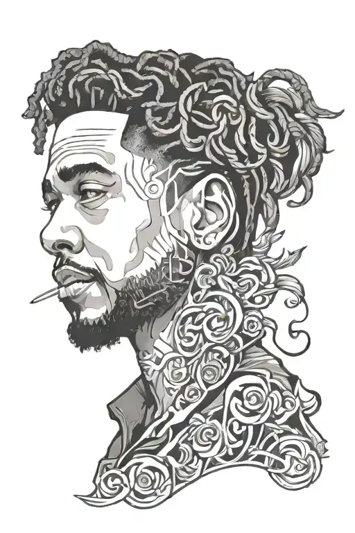 love yours j cole tattoo design idea