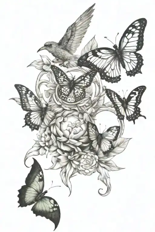 7 days of creation  tattoo design idea