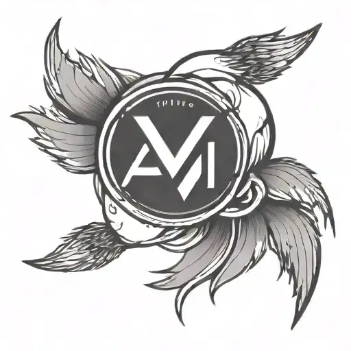Avicii logo tattoo design idea