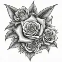 Nothing lasts forever tattoo design idea