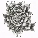 Nothing lasts forever tattoo design idea