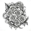 Nothing lasts forever tattoo design idea