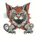 red rising book tattoo design idea