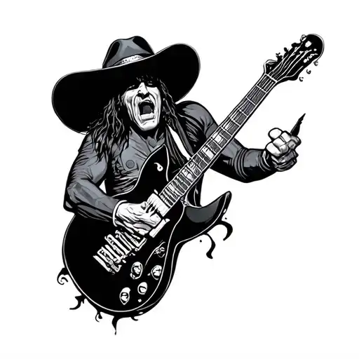 AC/DC tattoo design idea