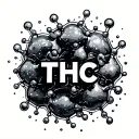 Thc Formula molecule tattoo design idea
