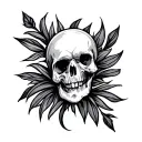 Strip tattoo design idea