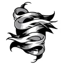 Strip tattoo design idea