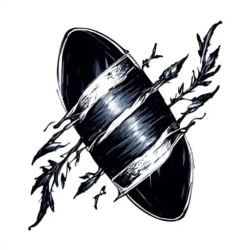 three nails  tattoo design idea