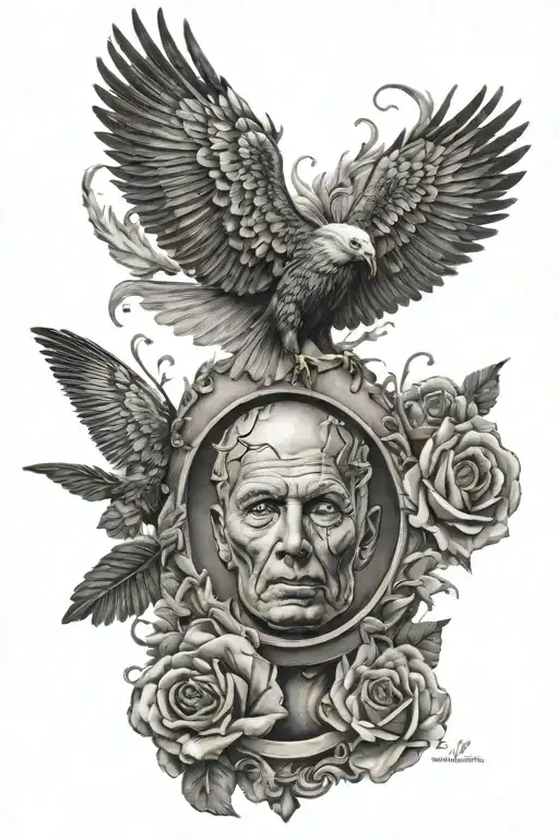 Epilepsy birth mason tattoo design idea