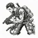 Resident Evil tattoo design idea