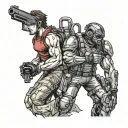 Resident Evil tattoo design idea